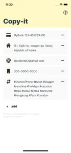 Copy-it screenshot #1 for iPhone