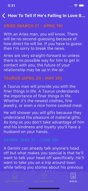 Daily Horoscope & Fortune(圖5)-速報App