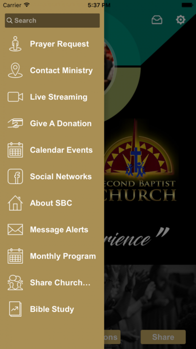 Second Baptist Church. screenshot 2