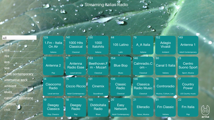 Screenshot #1 pour Italia Radio Streaming