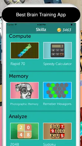 Game screenshot Skillz - Train Your Brain apk
