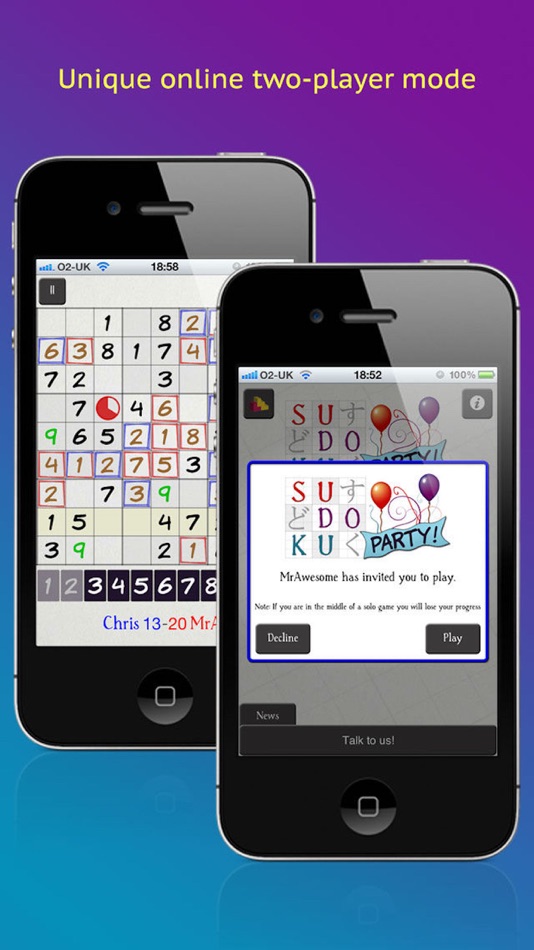 #1. Sudoku Party (multiplayer/solo puzzles) (iOS) Podle: Lightwood Consultancy Ltd