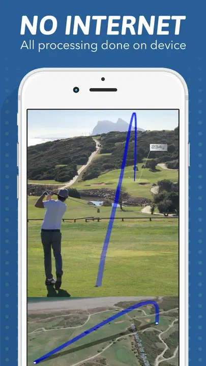 Golf Shot Tracer iPhone Ekran Görüntüsü 2