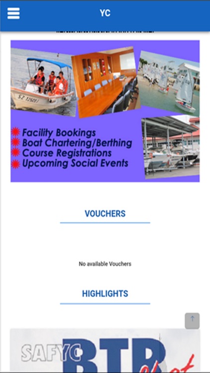 SAF Yacht Club Member Portal