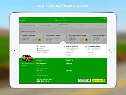 Europcar - Car & Van Hire screenshot 4