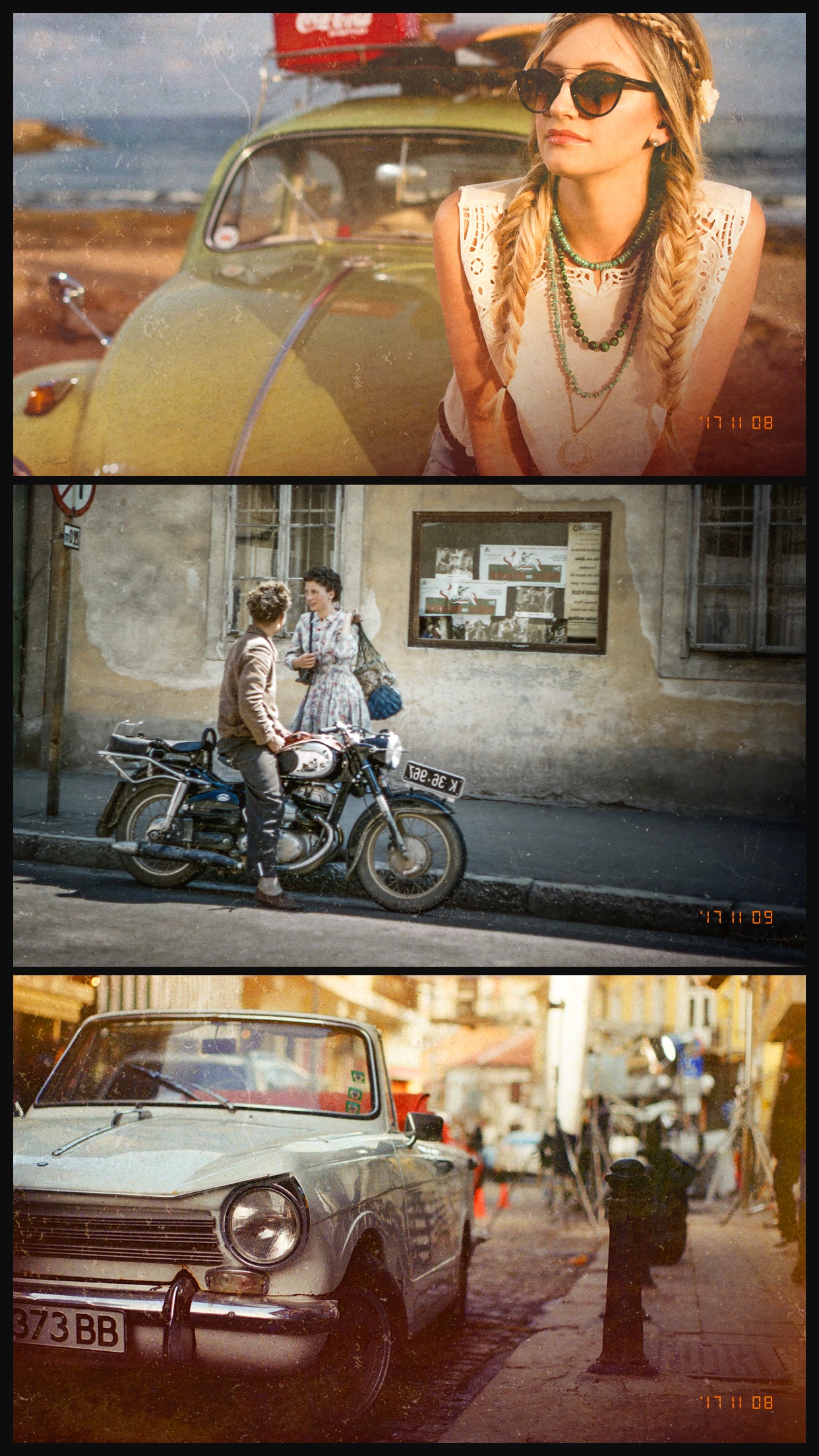 Screenshot do app Goodak - analog retro film cam