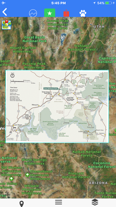 Zion National Park Tour Maps screenshot 2