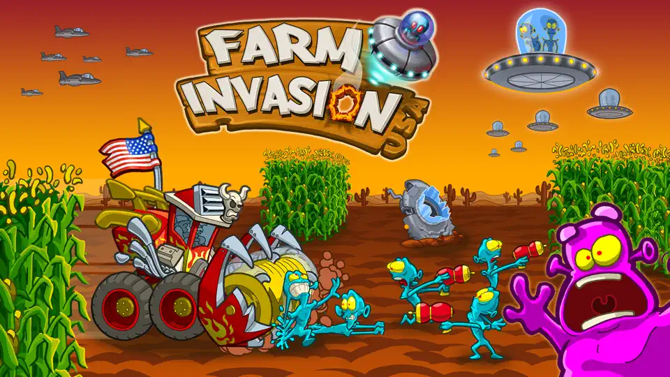 Farm Invasion USA iPhone Screenshot 1