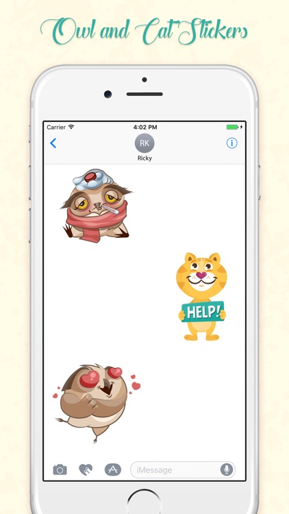 Cute Owl Stickers! screenshot-3