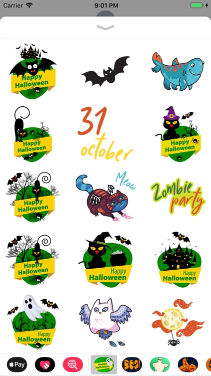Happy Halloween Dreadful Emoji