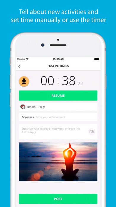 TMate - Time Tracker Messenger screenshot 2