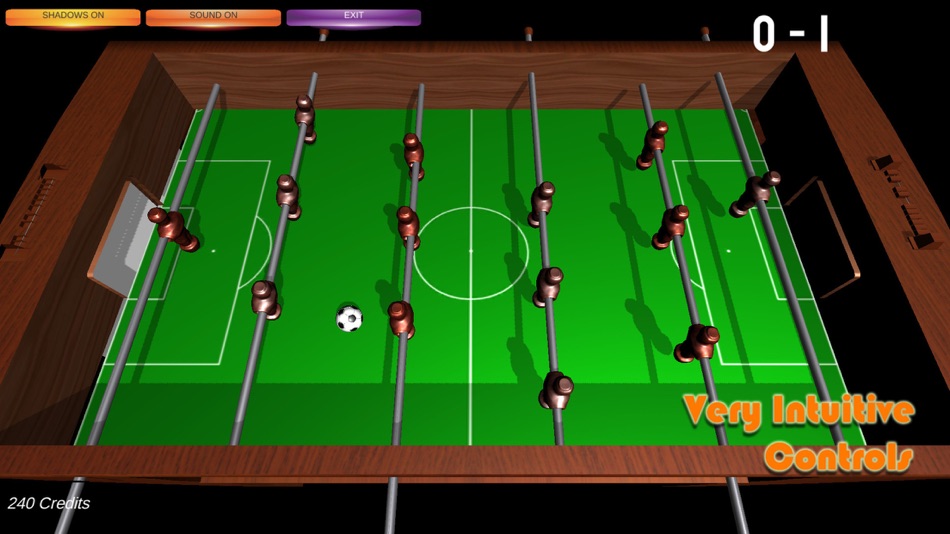 #3. Table Soccer Foosball 3D (iOS) โดย: Pix Arts