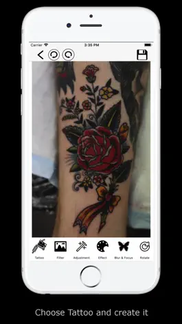 Game screenshot Tattoo on My Photo hack