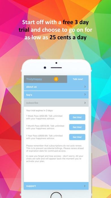 TrulyHappy: Live Counseling screenshot 4