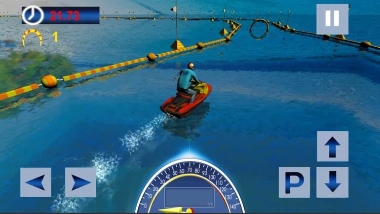 Water Surfing Speed Boat Racer screenshot-3