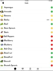 smart foods - organic diet buddy ipad resimleri 2
