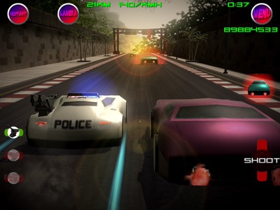 Police Chase Smash iPad app afbeelding 2