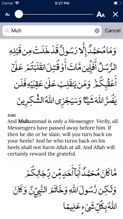 AlQuran - English screenshot-3