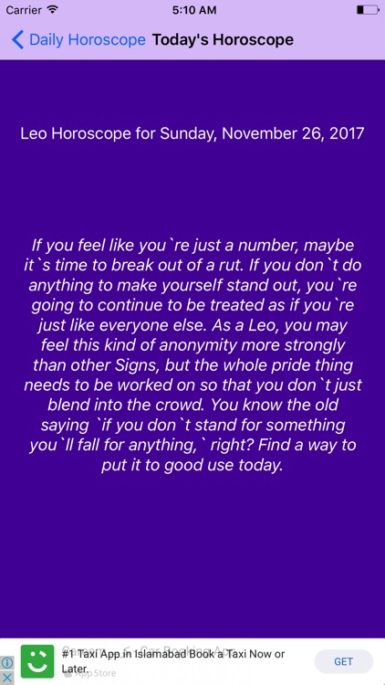 Daily Horoscope App