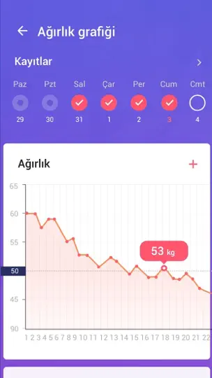 Karın Bölgesi Egzersizi iPhone Ekran Görüntüsü 5