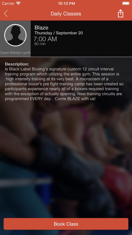 Black Label Boxing Fitness screenshot-3