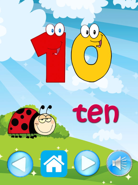 A Spelling Numbers in English iPad screenshot