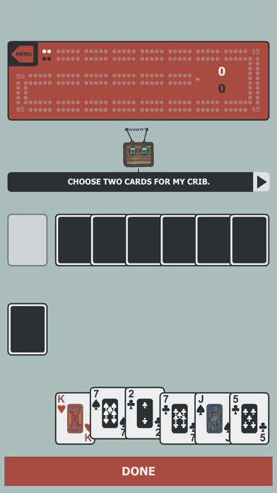 Cribbage vs Robots screenshot 2