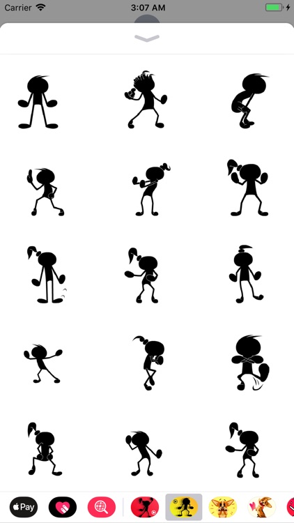 Dance Party Animated Stickers