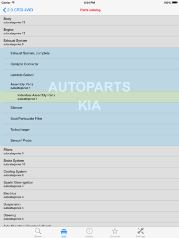 Screenshot #6 pour Pièces détachées pour Kia