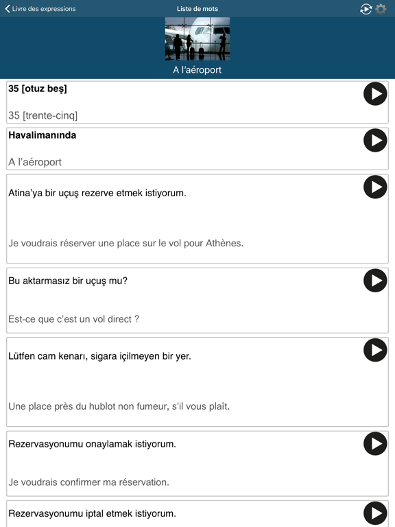 Screenshot #6 pour Apprendre le turc - 50 langues