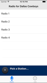 Radio for Dallas Cowboys screenshot