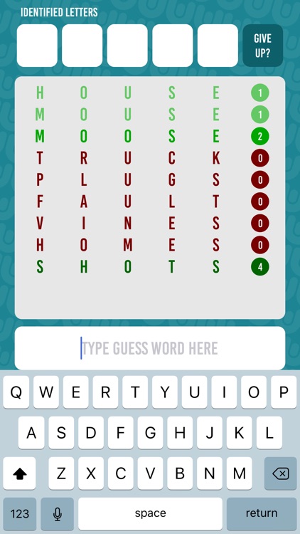 Covert Word Single Player