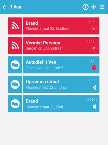 Veiligebuurt meldingen, nieuws screenshot 2