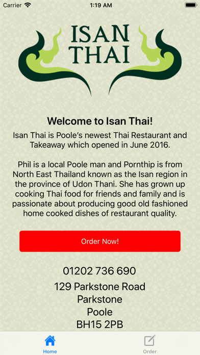 Screenshot #1 pour Isan Thai