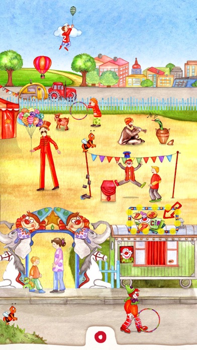 Screenshot #1 pour Au cirque - Un livre interactif pour les enfants