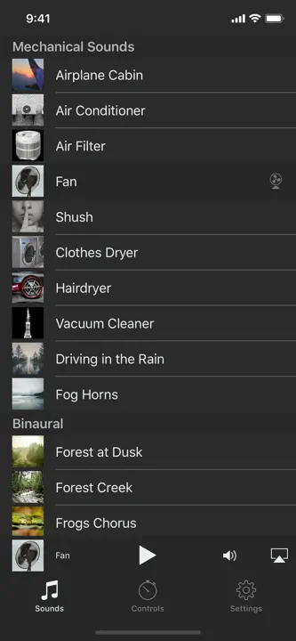 Deep Sleep Sounds: Screenshot 5 von 5