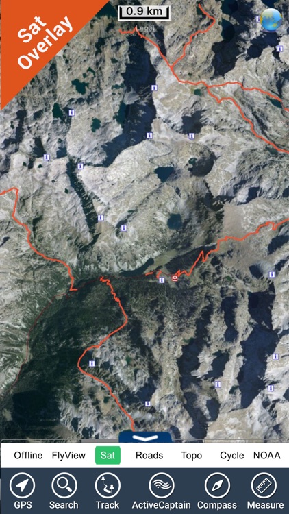 Aiguestortes i Estany de Sant Maurici NP GPS chart