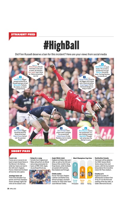 Rugby World Magazine UK