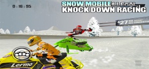 SnowMobile Illegal Bike Racing screenshot #5 for iPhone