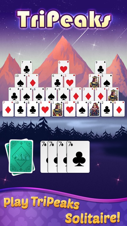 TriPeaks Solitaire with Themes