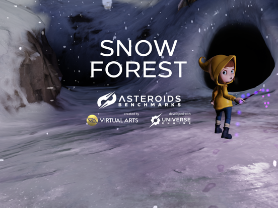 Screenshot #4 pour Snow Forest Benchmark