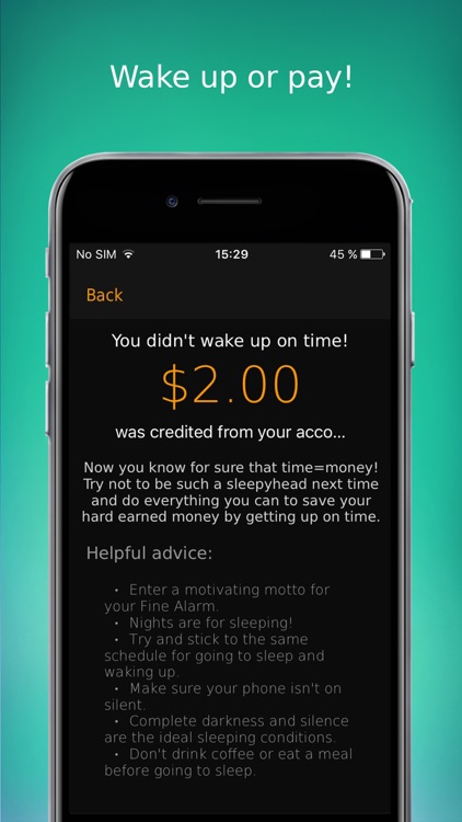 Smart Fine Alarm Clock screenshot-4