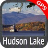 Lake Hudson Indiana - GPS charts Navigator