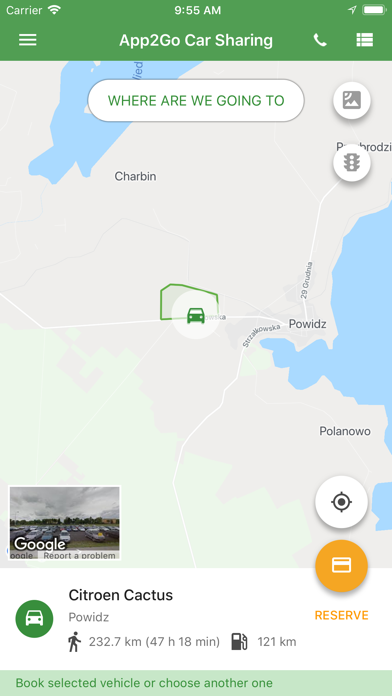App2Go Car Sharing screenshot 2