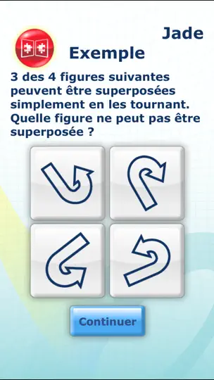 Capture d'écran de Test QI Du Dr Reichel sur iPhone 4