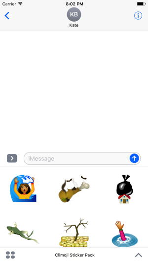 ‎Climoji Sticker Pack Screenshot