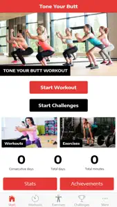 Tone Your Butt, Thighs & Legs screenshot #1 for iPhone