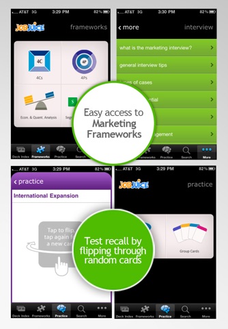Screenshot of Jobjuice Marketing