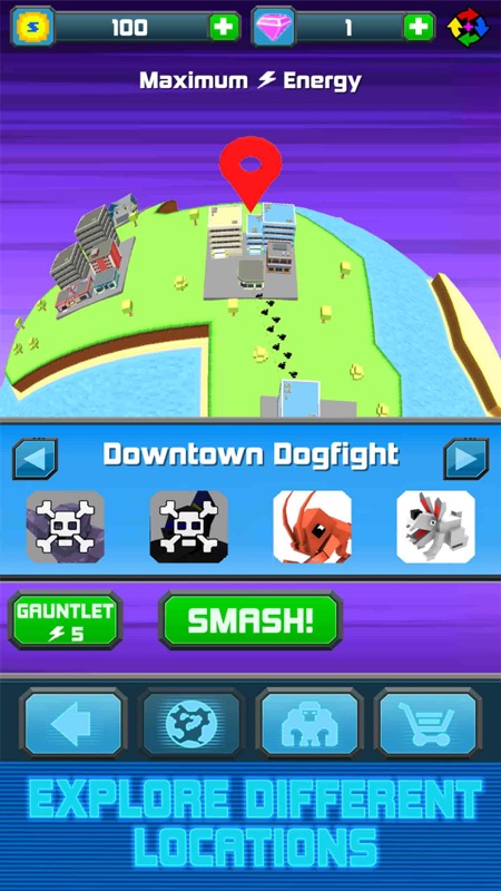 Smashy City: Monster Battles screenshot 4