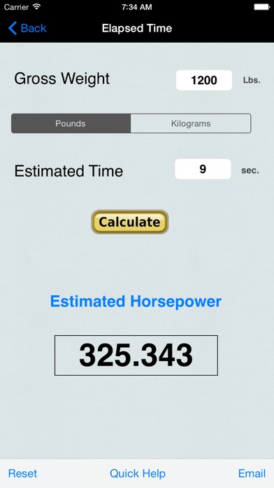 Horsepower Trap Speed Calcのおすすめ画像1